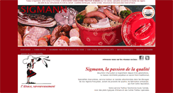 Desktop Screenshot of boucherie-charcuterie-sigmann.com